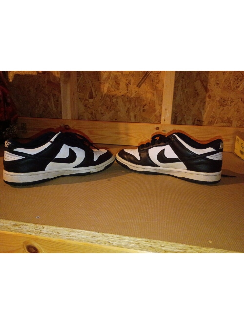 Nike Dunk Low Black and White Sneakers